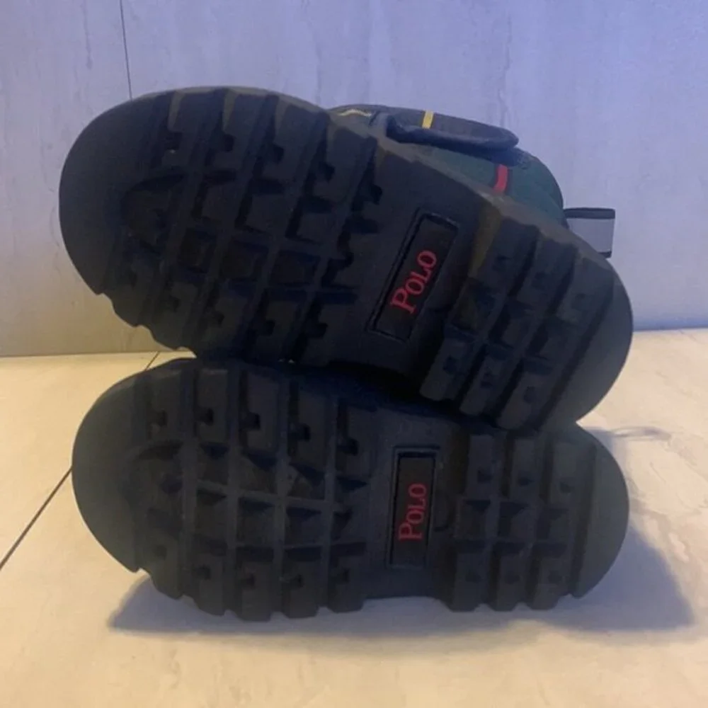 Polo Ralph Lauren Snow Boots Baby Size 5 Pull On Insulated Pony Logo Winter